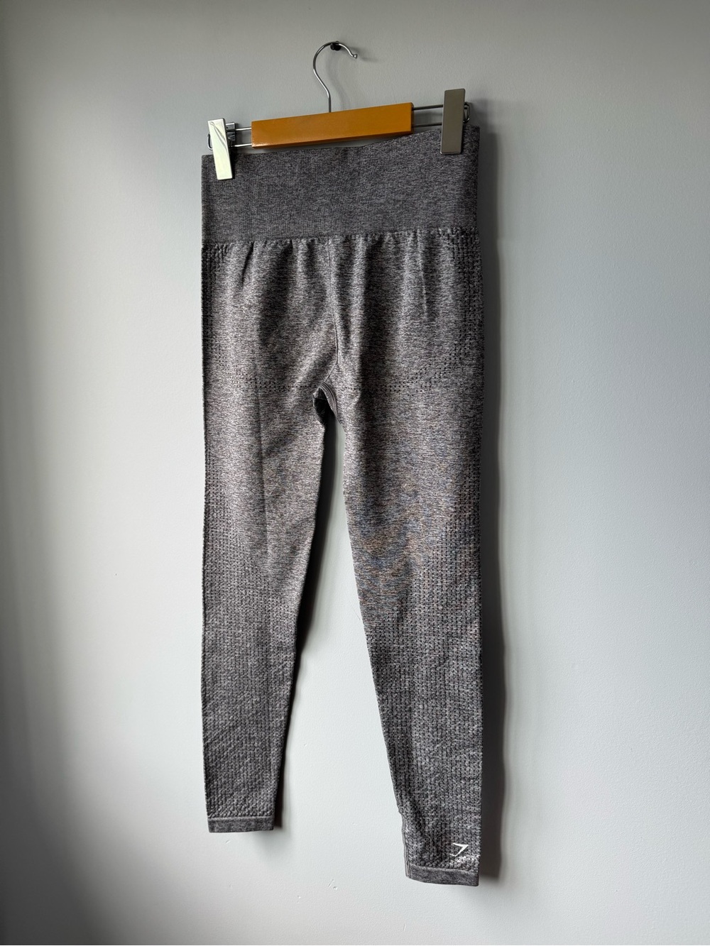 Gymshark Gray High-Waist Seamless Leggings - Picture 3 of 3